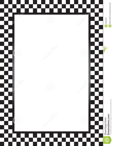 clipart checkered border